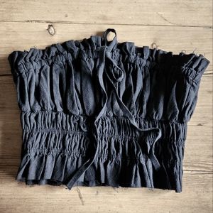 Free People xs black tube top like gabby